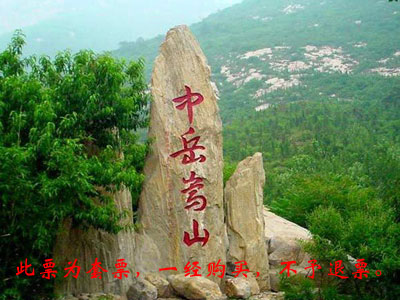 嵩阳景区套票