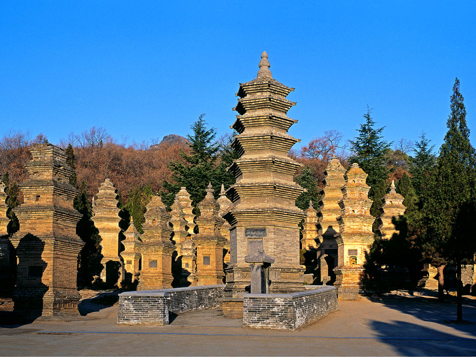 Shaolin pagoda forest, my deepest moving